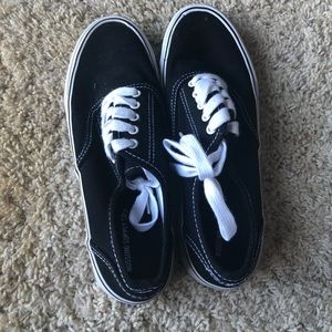 Black, Vans-type shoes from Target